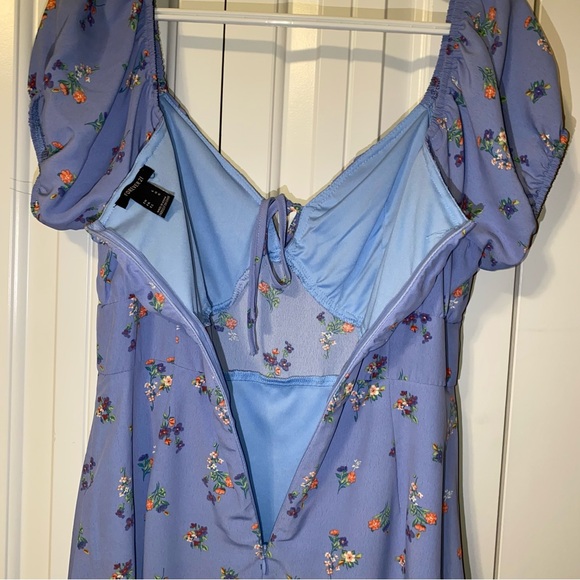 Forever 21 Floral Puff Sleeve Dress - Picture 12 of 14